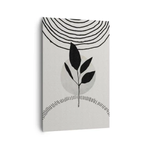 Schilderen op canvas - Compositie: natuurrituelen - 80x120 cm