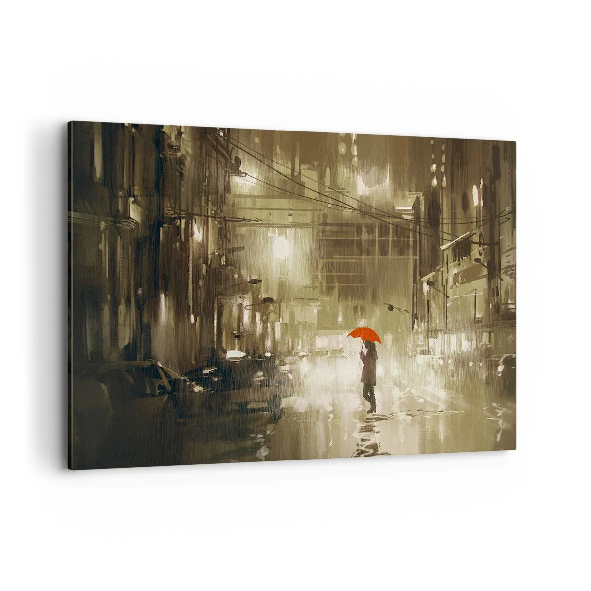 Schilderen op canvas - Alleen maar niet eenzaam - 100x70 cm