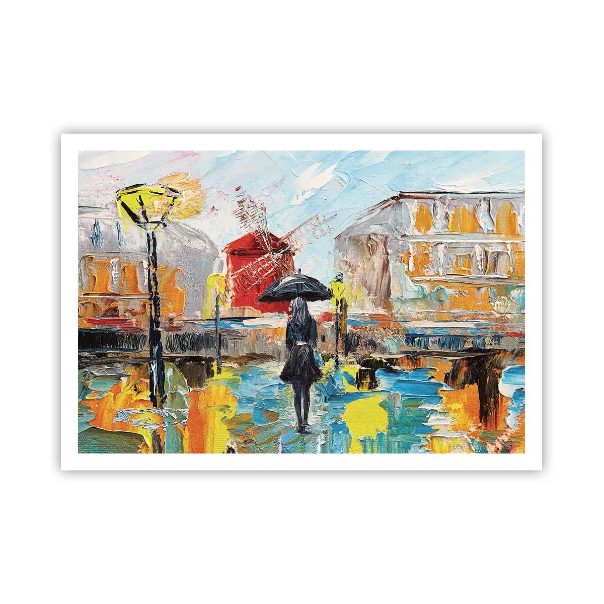 Poster - Parijse legendes - 100x70 cm