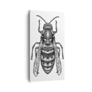 Schilderen op canvas - Van een insectenplaneet - 55x100 cm