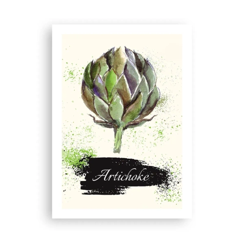 Poster - Eviva-groenten! - 50x70 cm