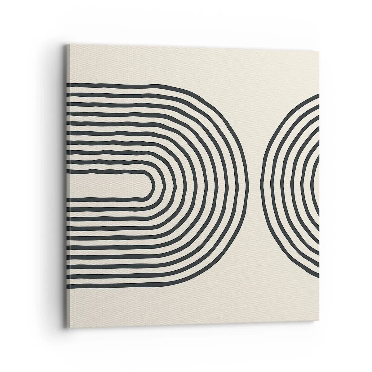 Schilderen op canvas - In een ogenblik ... - 70x70 cm