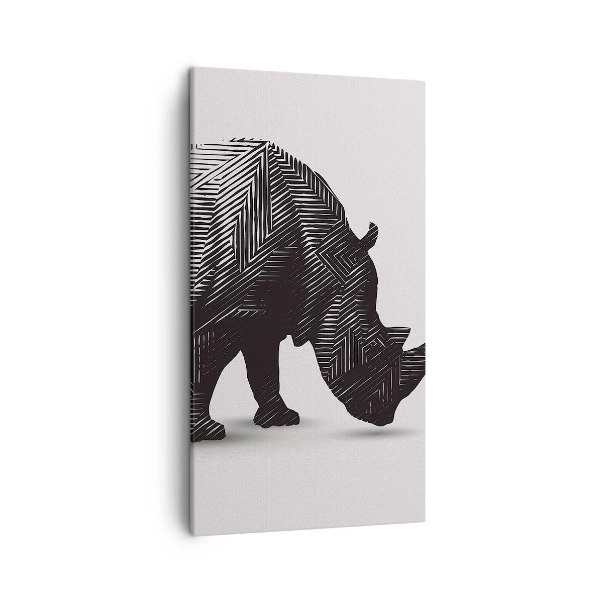 Schilderen op canvas - Geometrische schoonheid van de natuur - 45x80 cm