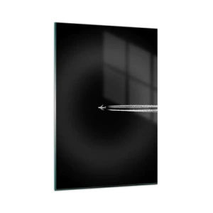 Schilderen op glas - Naar een andere dimensie - 80x120 cm