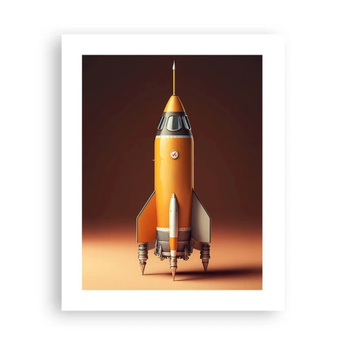 Poster - Het begint met een droom - 40x50 cm