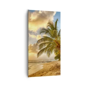 Schilderen op canvas - Eeuwige zomer, altijd vakantie - 65x120 cm