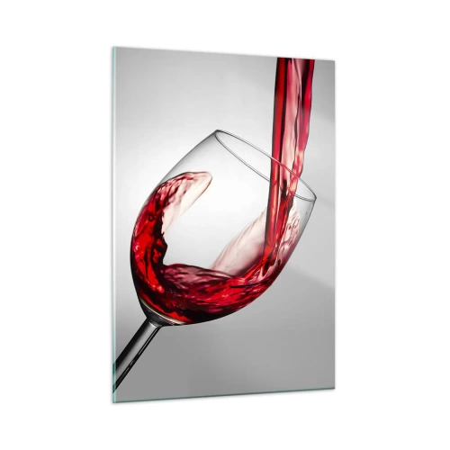 Schilderen op glas - Kleur - beweging - geluid - 50x70 cm