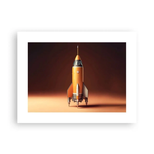 Poster - Het begint met een droom - 40x30 cm