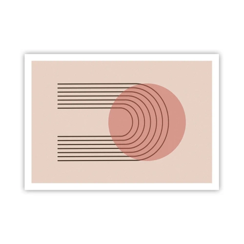 Poster - Onweerstaanbare aantrekkingskracht - 100x70 cm