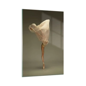 Schilderen op glas - Het zal snel omhoog vliegen - 80x120 cm