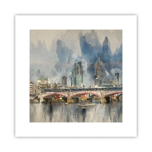 Poster - Londen in al zijn glorie - 30x30 cm