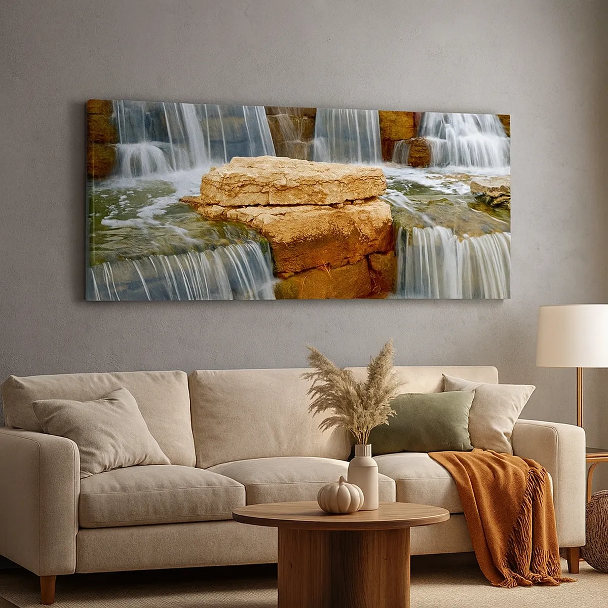 Schilderen op canvas - Trap naar de hemel - 30x30 cm