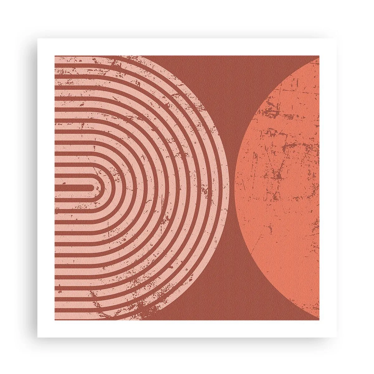 Poster - Een nauwe band - 60x60 cm