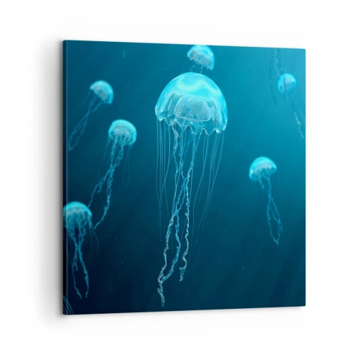 Schilderen op canvas - Oceaandans - 60x60 cm