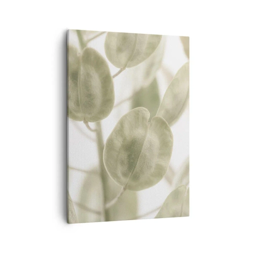 Schilderen op canvas - In het begin waren er bladeren... - 50x70 cm