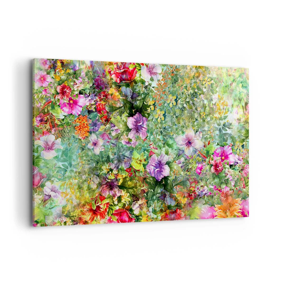 Schilderen op canvas - In bloemen voor verderf - 120x80 cm