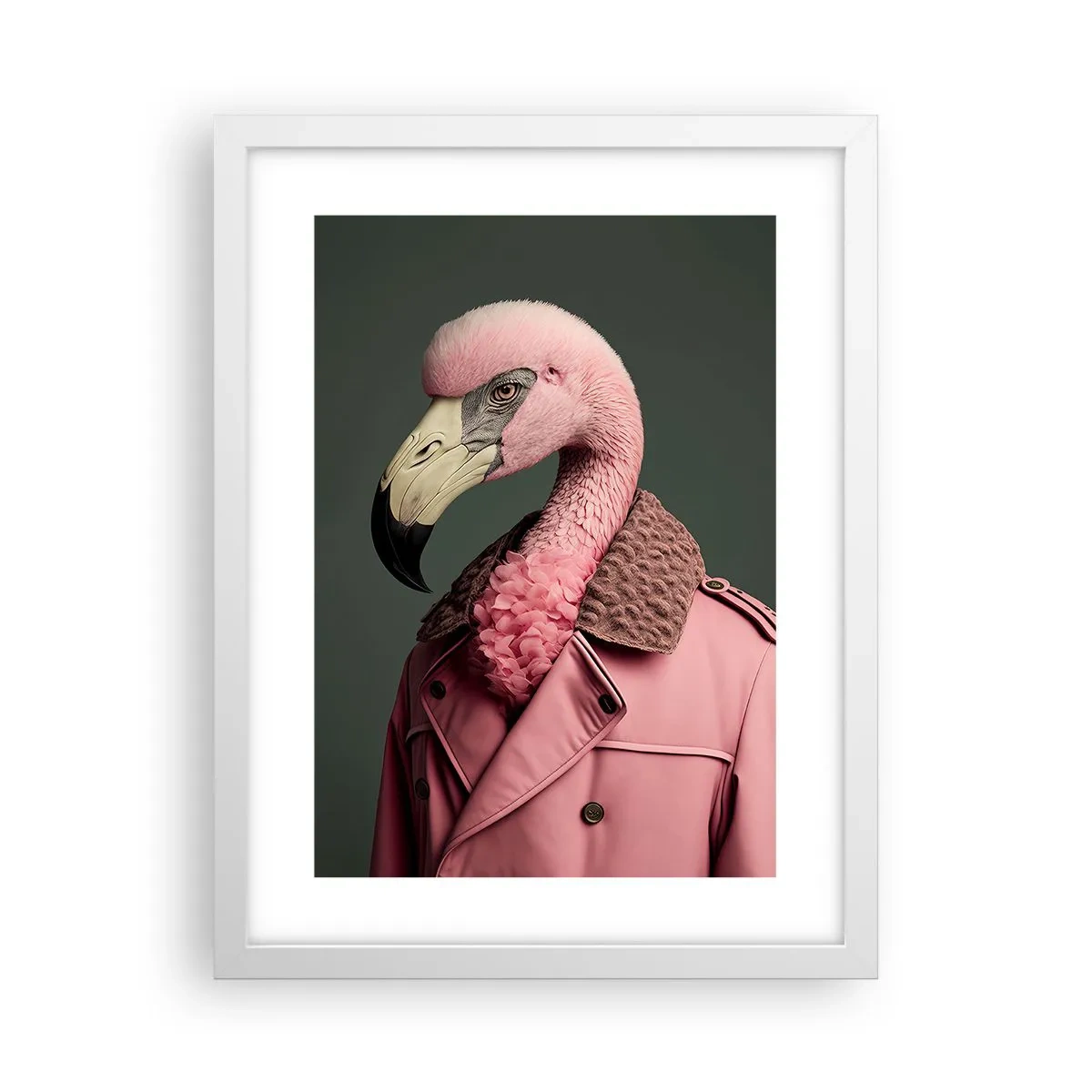 Poster in een witte lijst - Echte elegantie - 30x40 cm