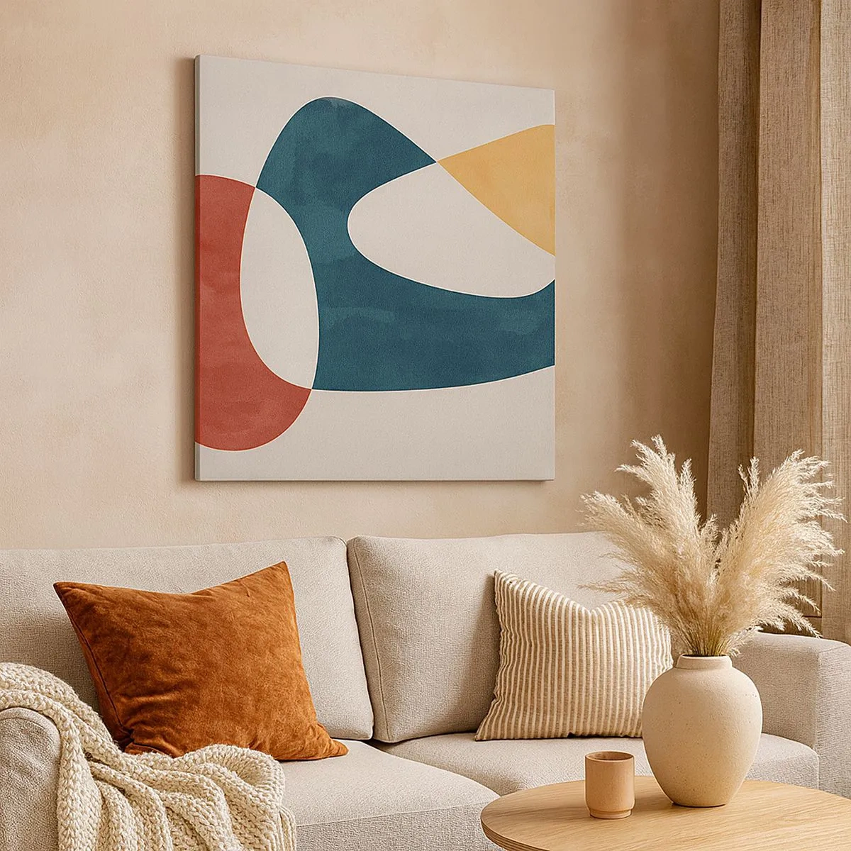 Schilderen op canvas - Invloeden en metamorfoses - 30x30 cm