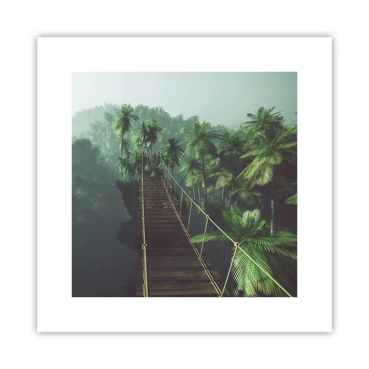 Poster - Over de branding van groen - 30x30 cm