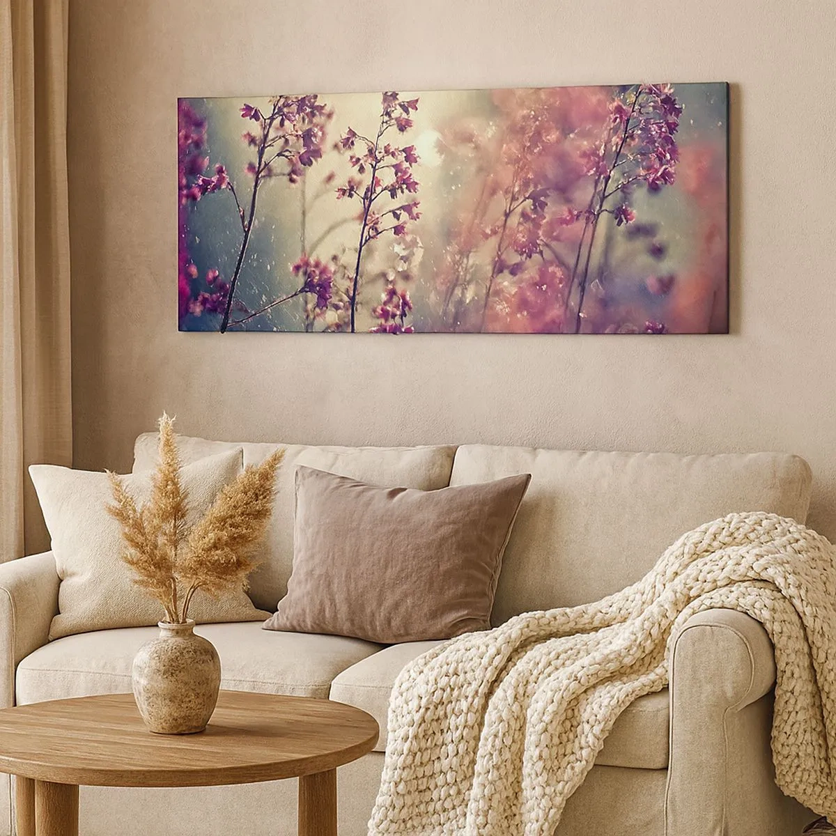 Schilderen op canvas - Geheime Tuin - 100x40 cm