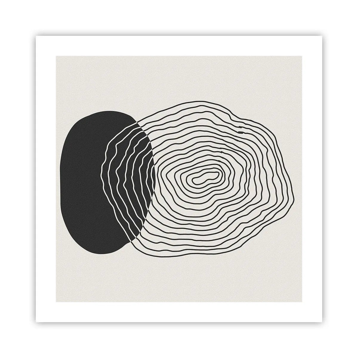 Poster - Duur en spiertrekkingen - 50x50 cm