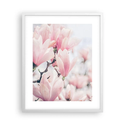 Poster in een witte lijst - Het ideaal van subtiliteit - 40x50 cm