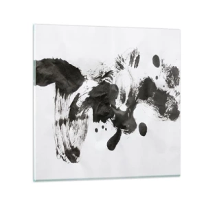 Schilderen op glas - Is er een methode voor de waanzin? - 50x50 cm