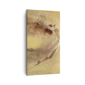 Schilderen op canvas - In dansende extase - 45x80 cm