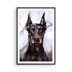 Poster in een zwarte lijst - Hooggeboren - 61x91 cm
