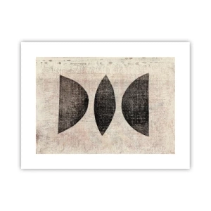 Poster - etnische abstractie - 40x30 cm