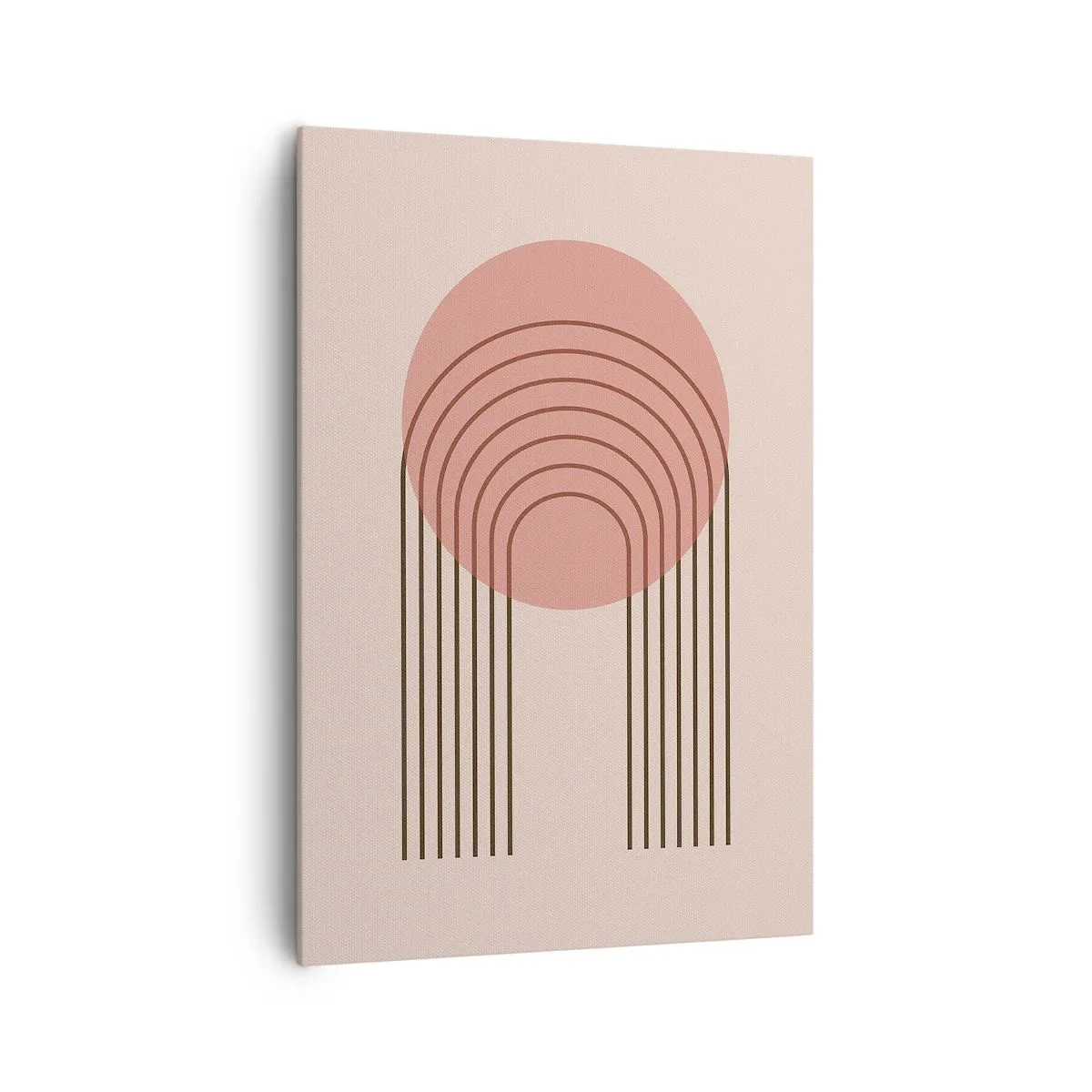 Schilderen op canvas - Onweerstaanbare aantrekkingskracht - 70x100 cm