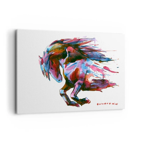 Schilderen op canvas - In vervoering - 120x80 cm