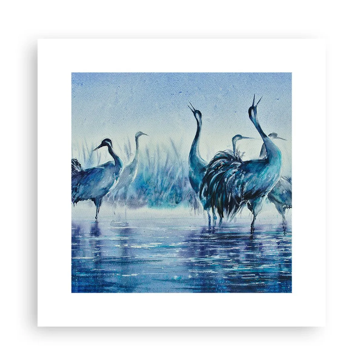 Poster - Ochtendvergadering - 30x30 cm