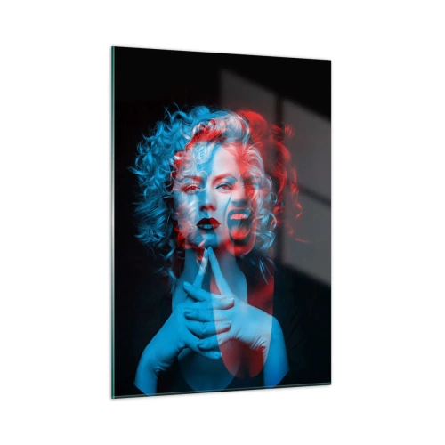 Schilderen op glas - Alter ego - 50x70 cm