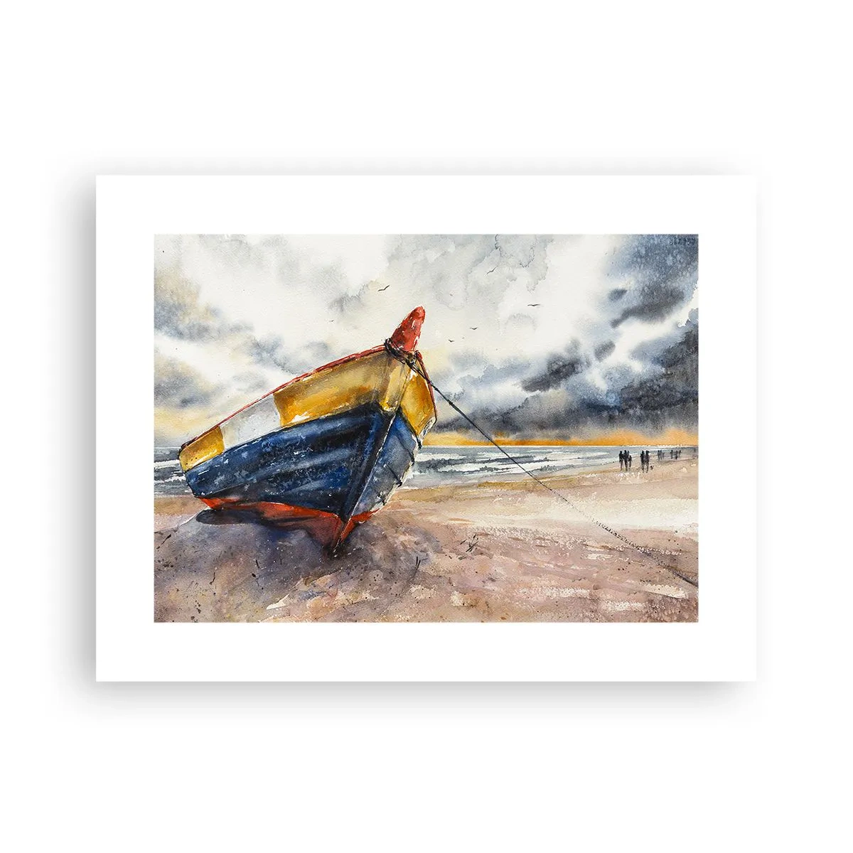Poster - Rust aan de kust - 40x30 cm
