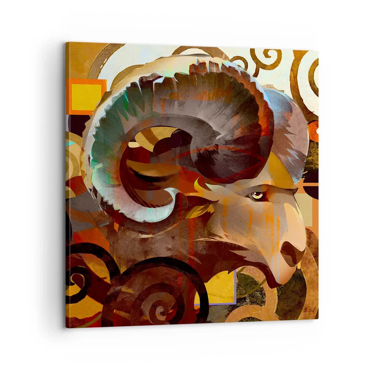 Schilderen op canvas - Magie - religies - rituelen - 60x60 cm
