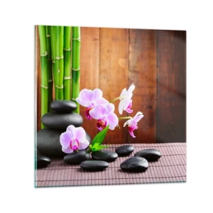 Schilderen op glas - Maak kennis met de geneugten van het oosten - 40x40 cm