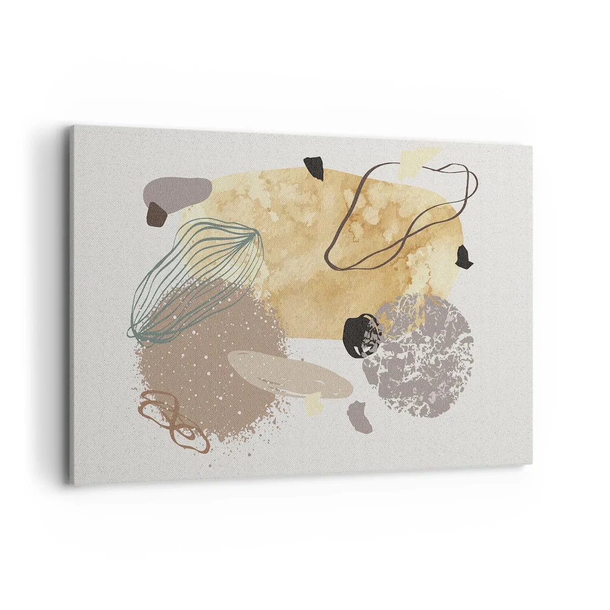 Schilderen op canvas - Toegepaste plumcologie - 120x80 cm