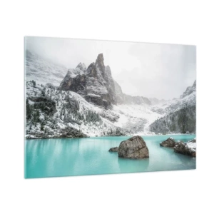 Schilderen op glas - Bewakend - 100x70 cm