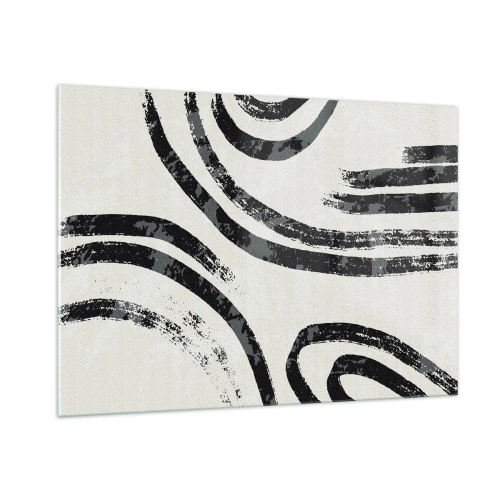 Schilderen op glas - Half gestopt - 100x70 cm