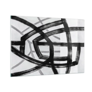 Schilderen op glas - Diepte opbouwen - 100x70 cm