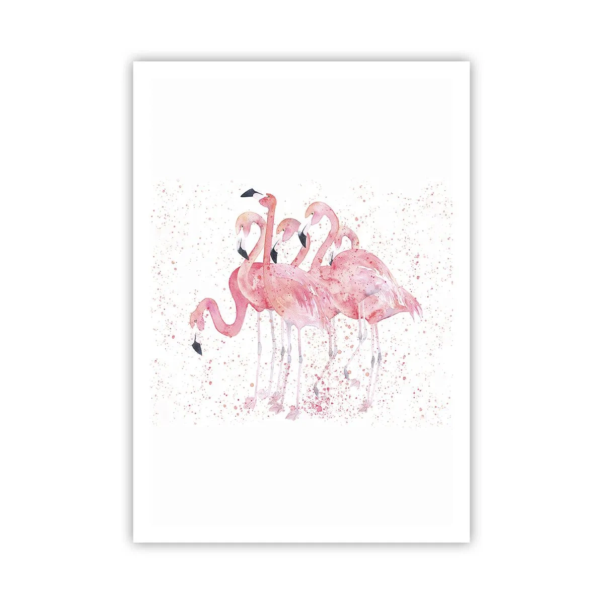Poster - Roze ensemble - 70x100 cm