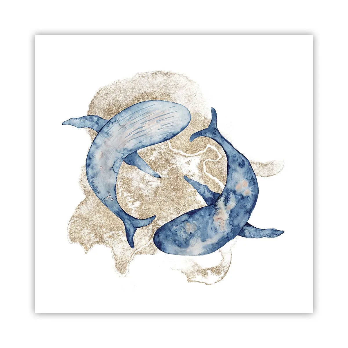 Poster - Vriendschap of liefde? - 50x50 cm