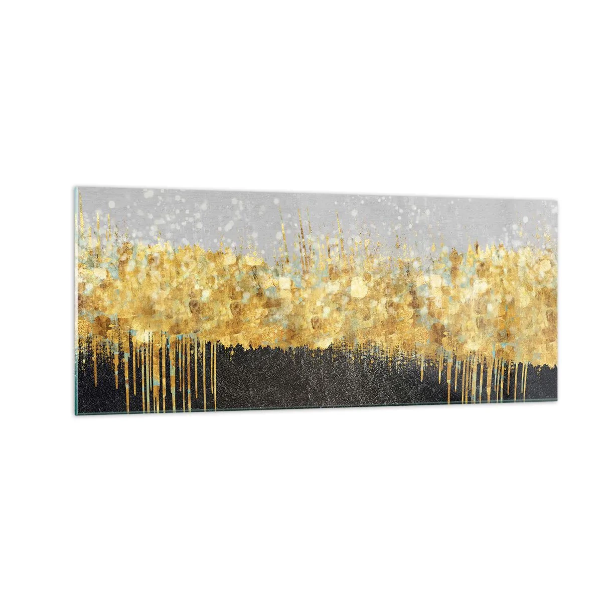 Schilderen op glas - Naar binnen en naar boven - 100x40 cm