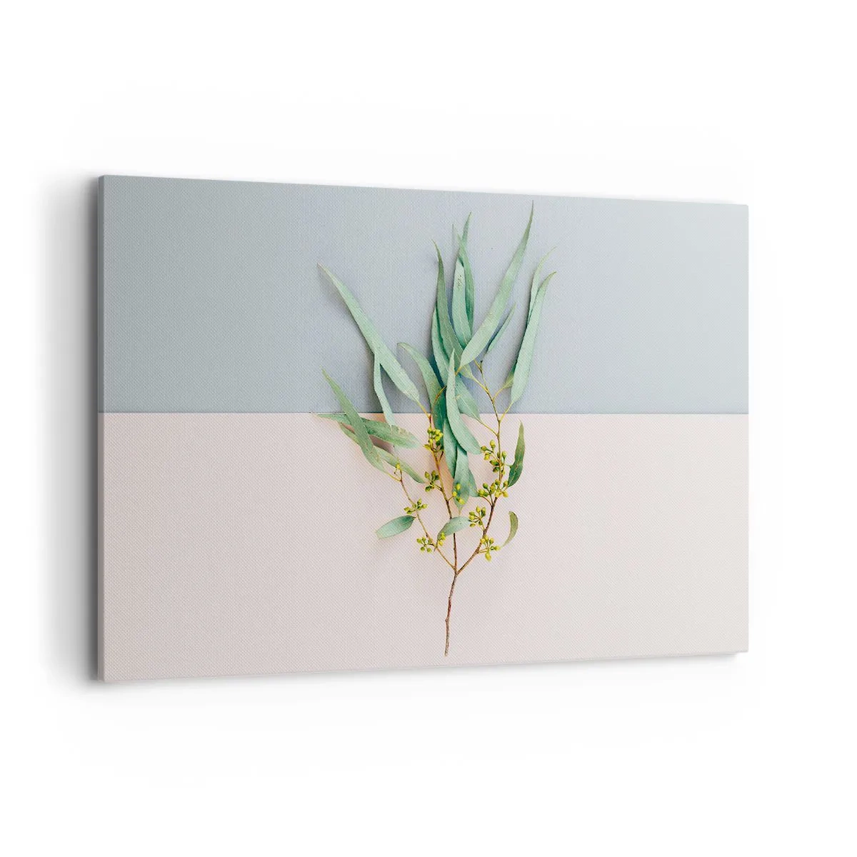 Schilderen op canvas - Subtiliteit in pastelkleuren - 120x80 cm