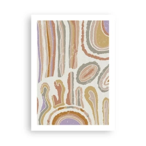 Poster - Kleurrijke doorsneden - 50x70 cm
