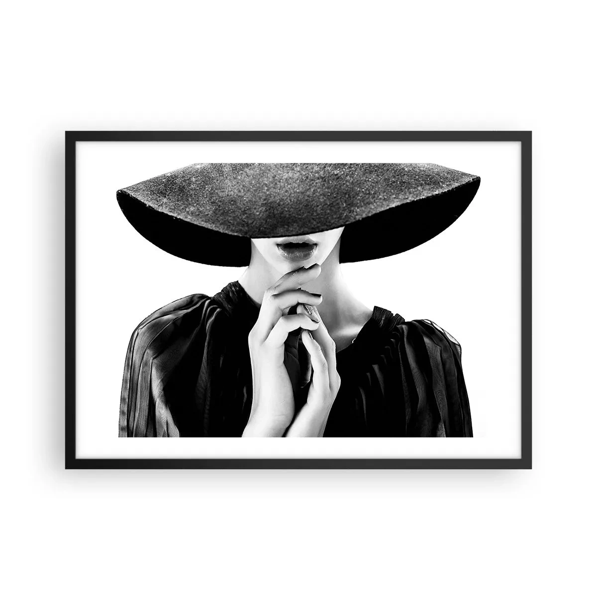 Poster in een zwarte lijst - Verborgen schoonheid - 70x50 cm