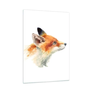 Schilderen op glas - Je kunt nooit voorzichtig genoeg zijn - 50x70 cm