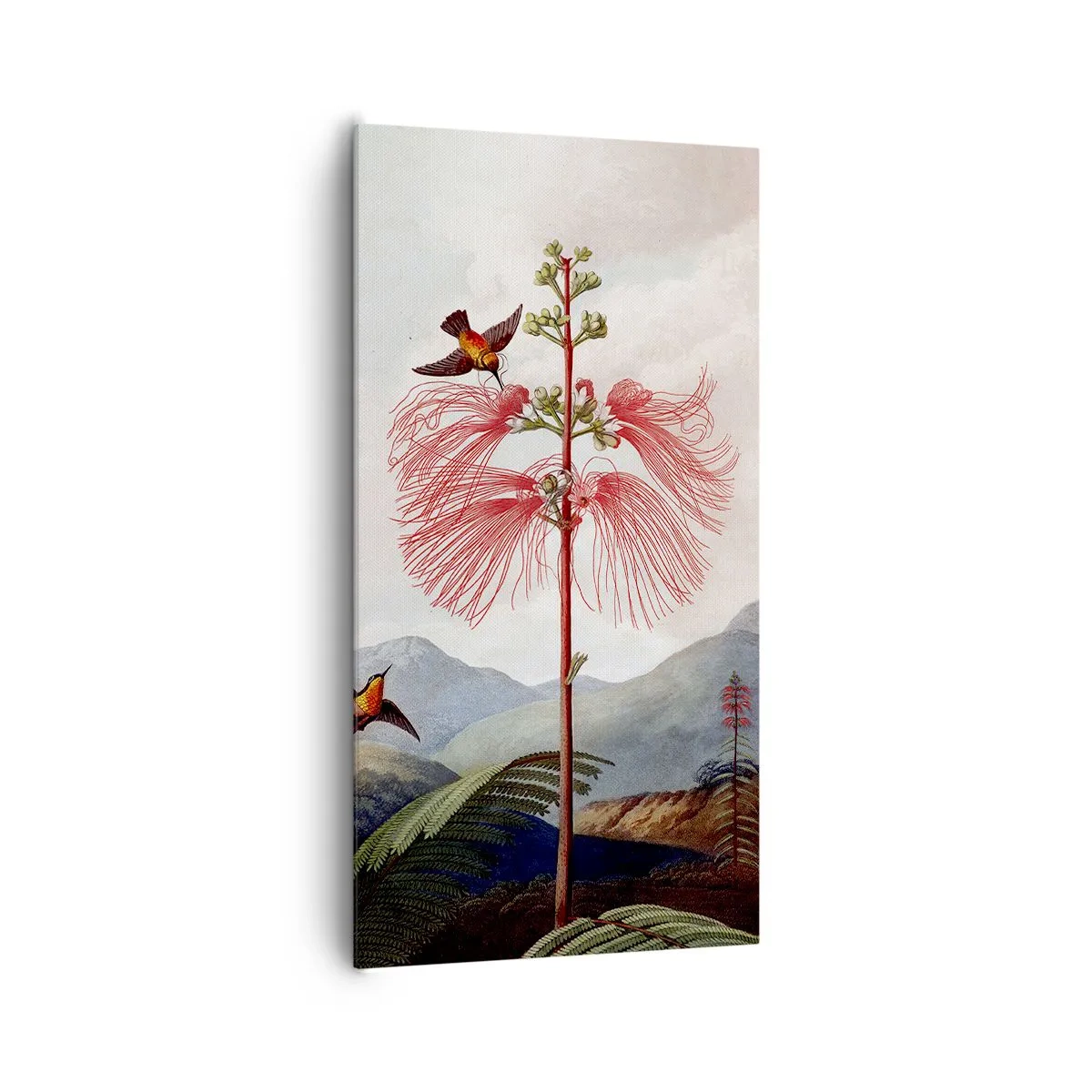 Schilderen op canvas - In een tropisch paradijs - 65x120 cm