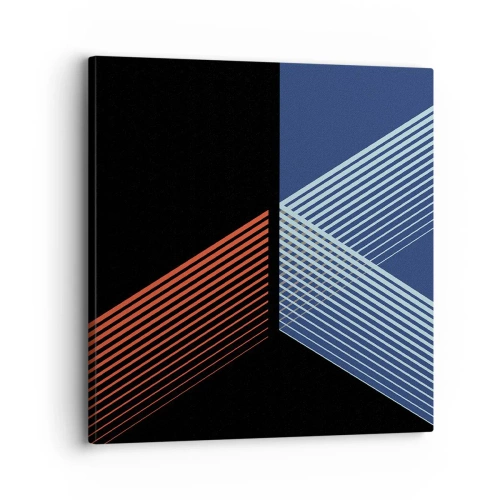 Schilderen op canvas - Een eenvoudig verhaal - 30x30 cm